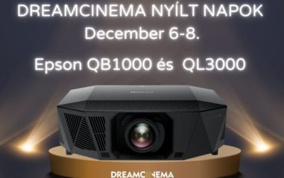 Ismét nyílt napok a DREAMCINEMA-nál: az EPSON-nal